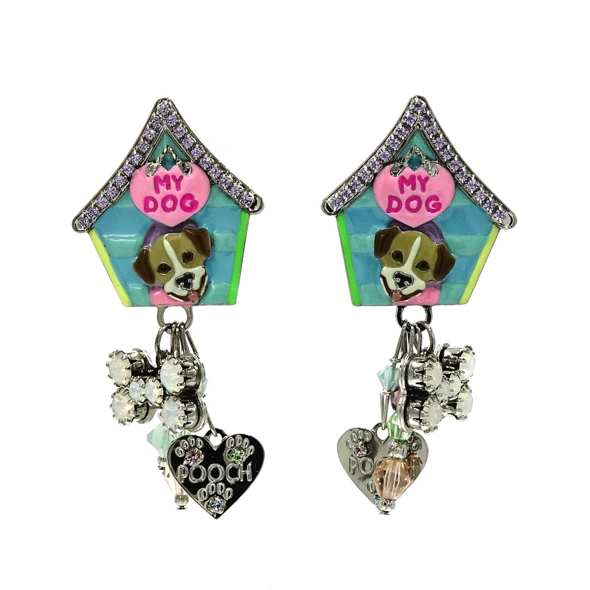 Oh My Dog Earrings By Lunch At The Ritz LATR
