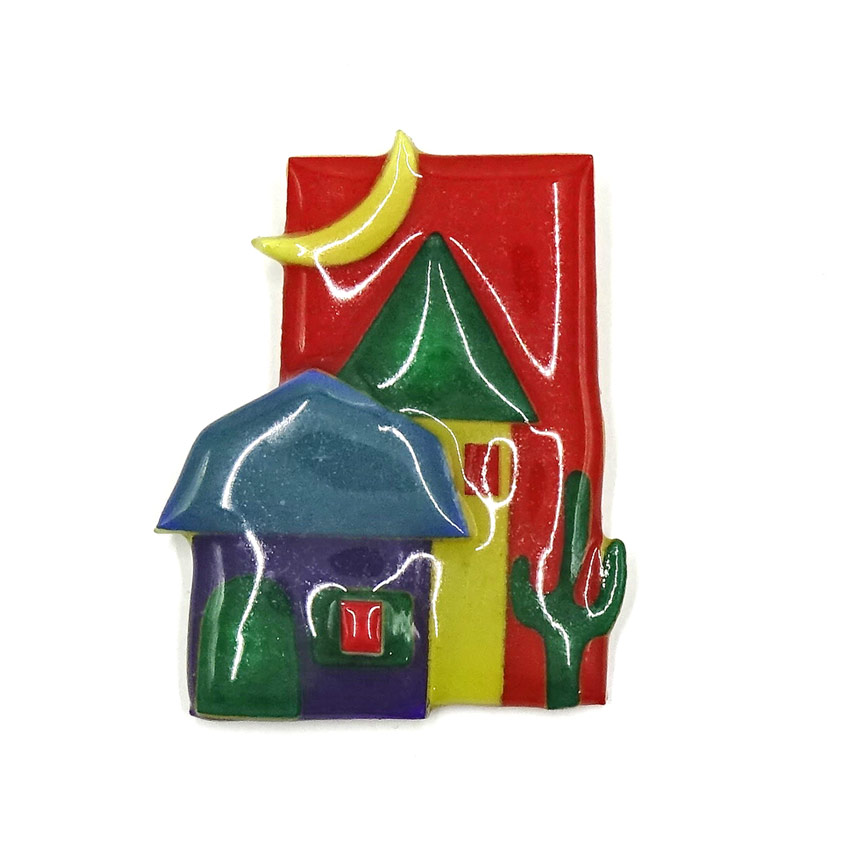 Lucinda Sedona Moon House Pin