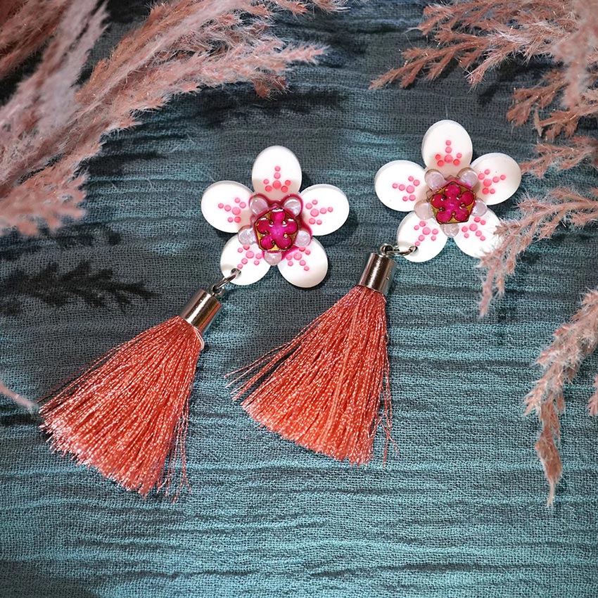 Manuka Statement Earrings By Lost Kiwi Designs