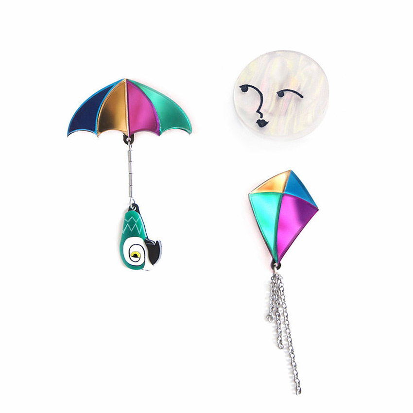 Mary Poppins Brooch Set By Laliblue
