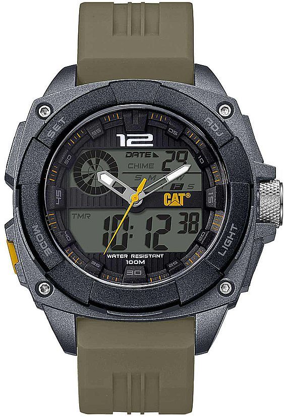 Men's CAT Caterpillar Analog Digital Sports Chronograph Watch MD15523121