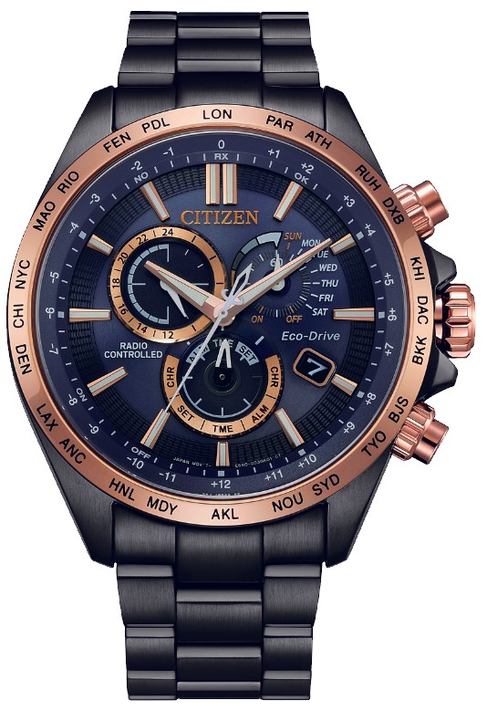 Men's Citizen Atomic Radio Controlled Atomic Chronograph Watch CB5956-89L
