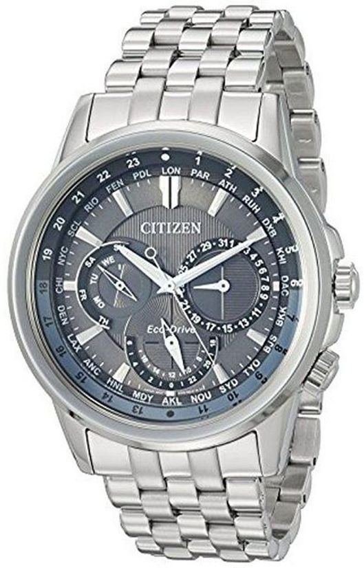 Men's Citizen Calendrier Multifunction Stainless Steel 44mm Watch BU2021-51H