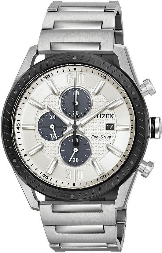 Men's Citizen Check This Out Chronograph Steel Band Watch CA0668-52A