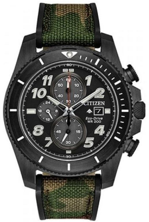 Men's Citizen CHR Promaster Tough Camouflage Chronograph Watch CA0727-12E