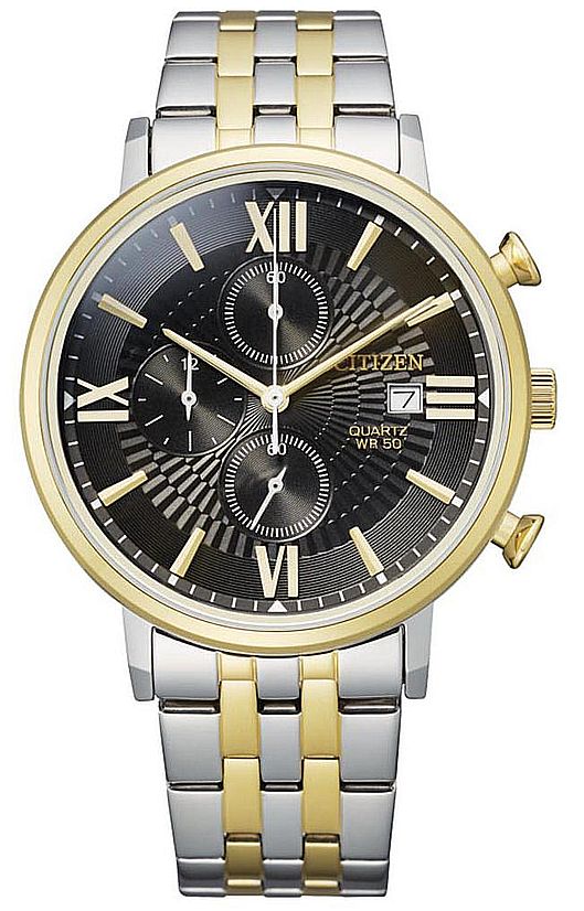 Men's Citizen Dress Collection Steel Chronograph Watch AN3616-75E
