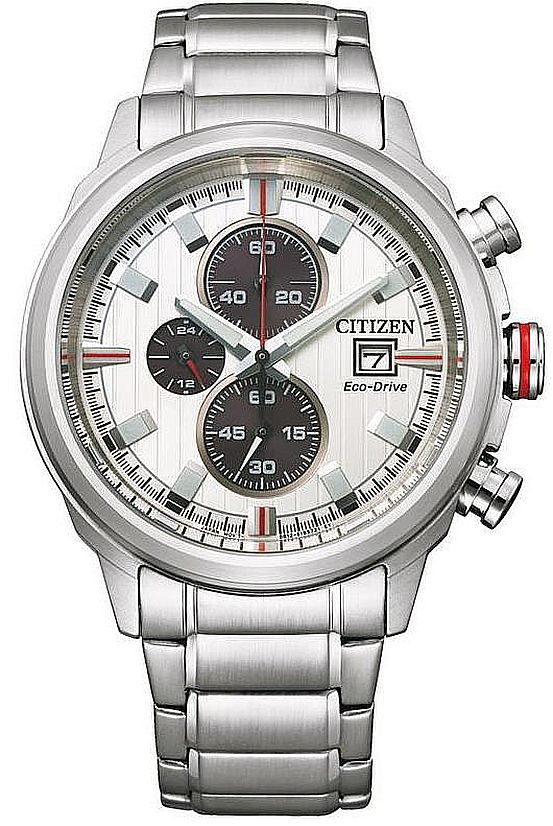Men's Citizen Eco-Drive Solar Powered Chronograph Watch CA0738-83A