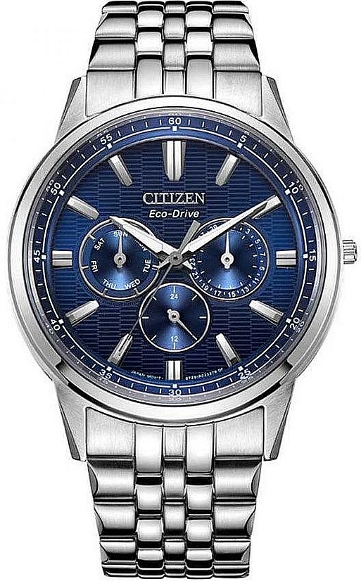 Men's Citizen Eco-Drive Solar Powered Multifunction Watch BU2071-87L