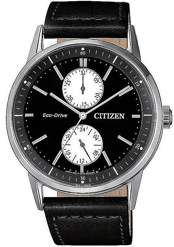 Men's Citizen Eco-Drive Solar Powered Multifunction Watch BU3020-15E