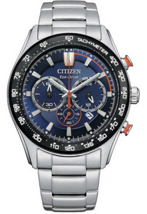 Men's Citizen Eco-Drive Sport Chronograph Blue Dial Watch CA4486-82L