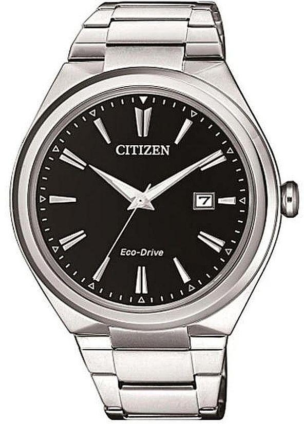 Men's Citizen Eco-Drive Stainless Steel Solar Power Watch AW1370-51F