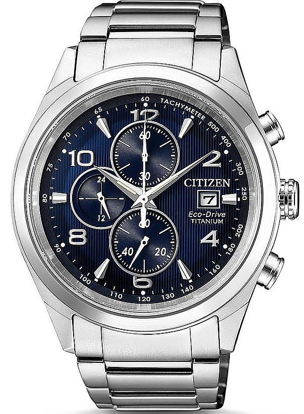 Men's Citizen Eco-Drive Super Titanium Chronograph Watch CA0650-82L