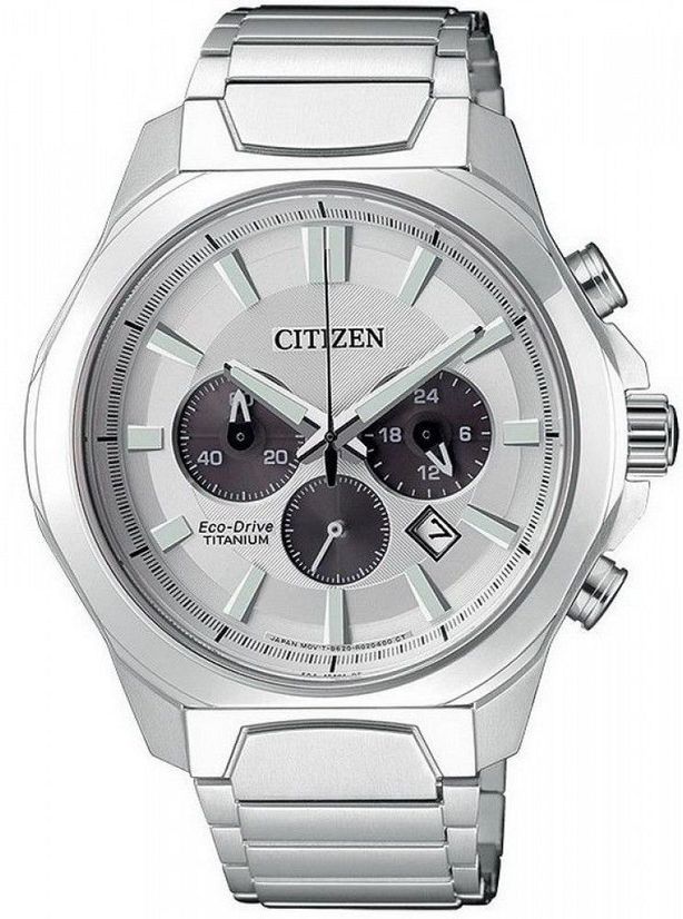 Men's Citizen Eco-Drive Super Titanium Chronograph Watch CA4320-51A