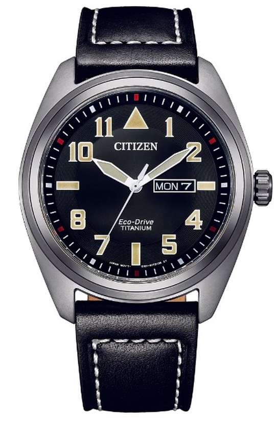 Men's Citizen Eco-Drive Super Titanium Solar Power Watch BM8560-29E