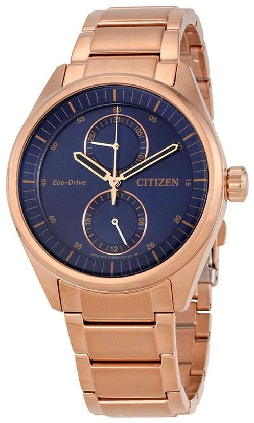 Men's Citizen Paradex Rose Gold Tone Steel Watch BU3013-53L