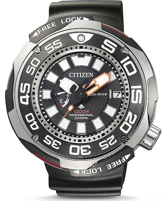 Men's Citizen Promaster 1000 M Professional Diver Titanium Watch BN7020-09E
