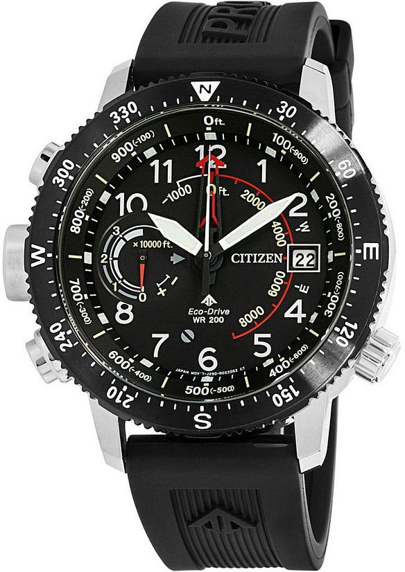 Men's Citizen Promaster Altichron Altimeter Compass Watch BN5058-07E