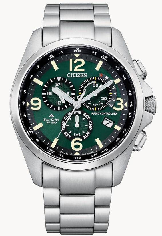 Men's Citizen Promaster Land Atomic Chronograph Watch CB5921-59X