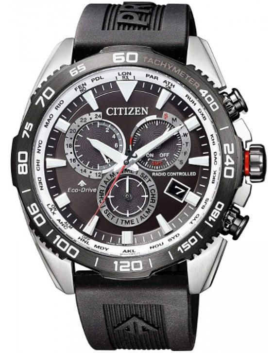 Men's Citizen Promaster Land Radio Controlled Atomic Watch CB5036-10X