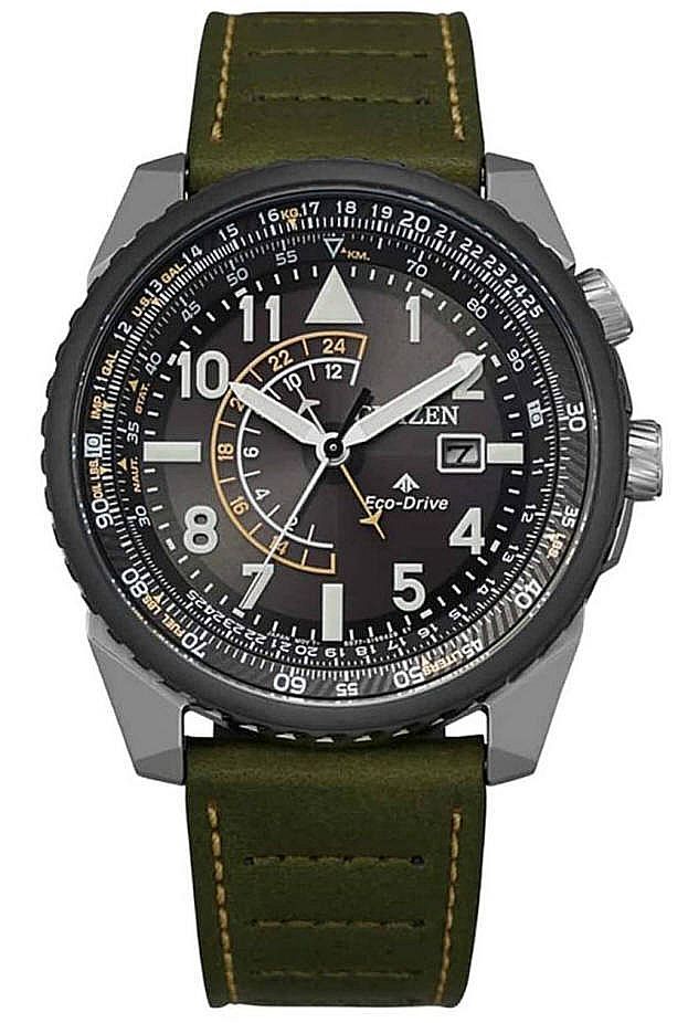 Men's Citizen Promaster Nighthawk Eco-Drive Pilot Watch BJ7138-04E