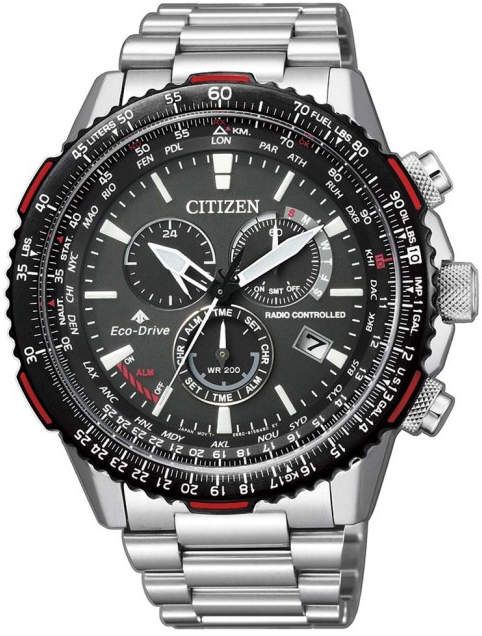 Men's Citizen Promaster Sky Atomic Radio Controlled Chronograph Watch CB5001-57E
