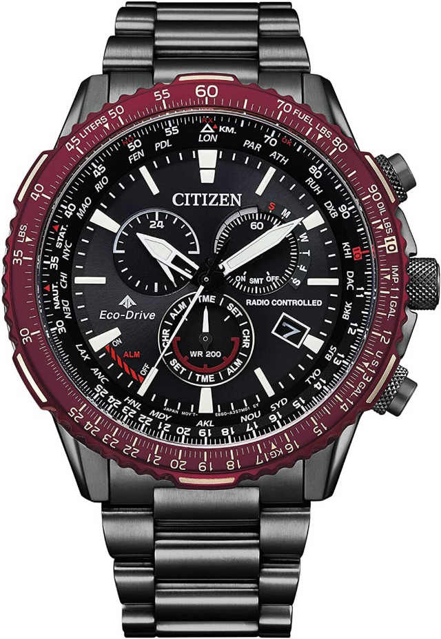 Men's Citizen Promaster Sky Radio Conrolled Pilot Watch CB5009-55E
