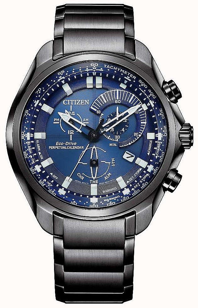 Men's Citizen Sport Chronograph Perpetual Calendar Watch BL5607-54L