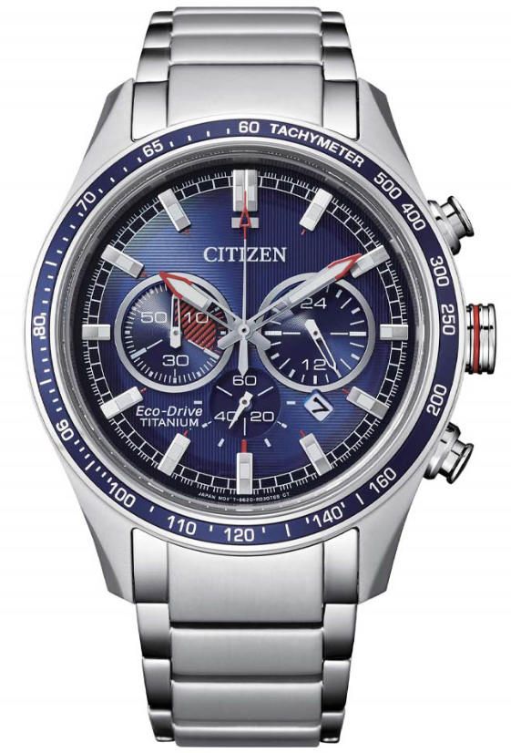 Men's Citizen Super Titanium Eco-Drive Chronograph Watch CA4490-85L