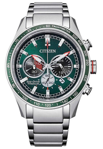 Men's Citizen Super Titanium Eco-Drive Chronograph Watch CA4497-86X