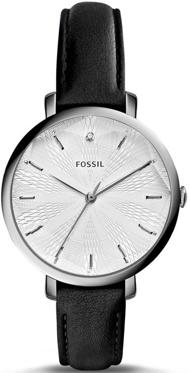 Women's Fossil Incandesa Leather Strap Diamond Watch ES3865