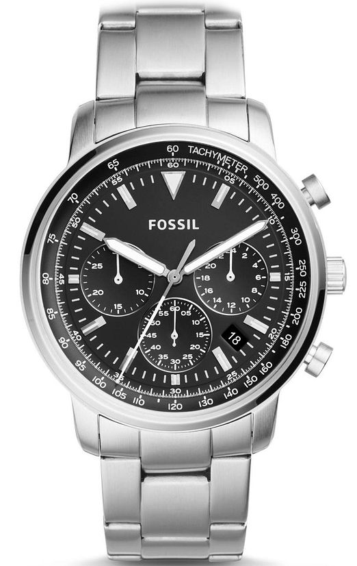 Men's Fossil Goodwin Steel Chronograph Watch FS5412