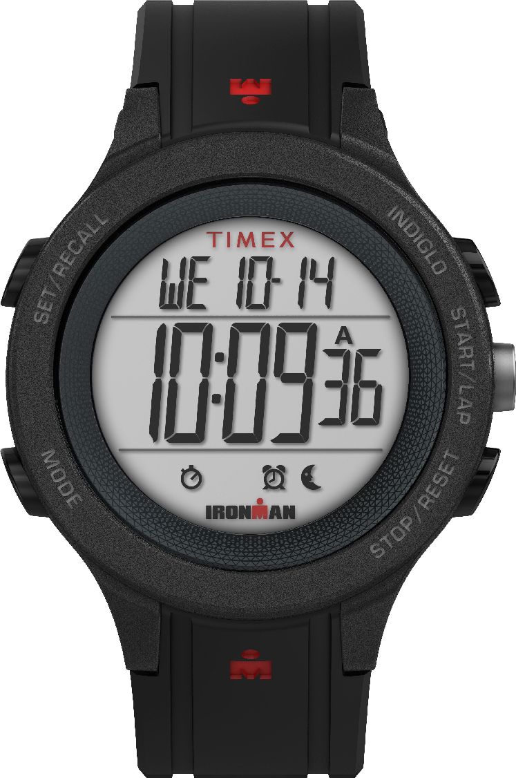 Men's Timex Ironman Indiglo Silicone Strap Watch TW5M46400