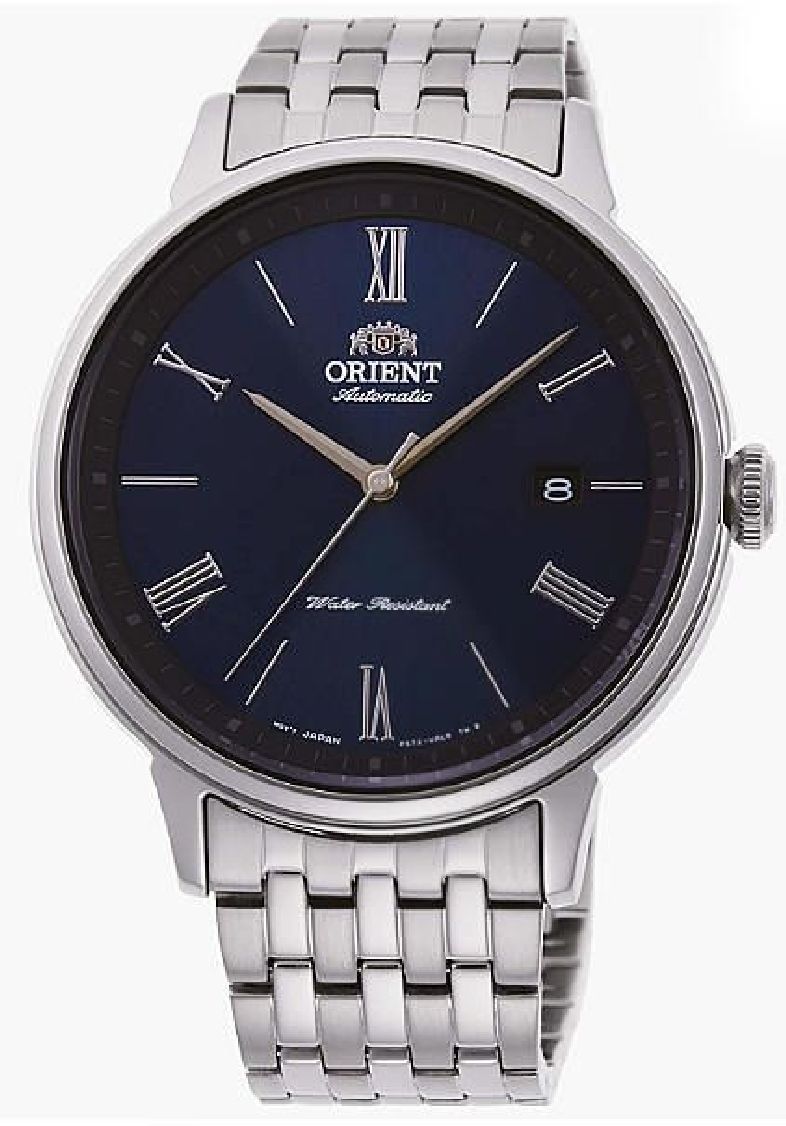 Men's Orient Automatic Stainless Steel Classic Blue Dial Watch RA-AC0J03L10B