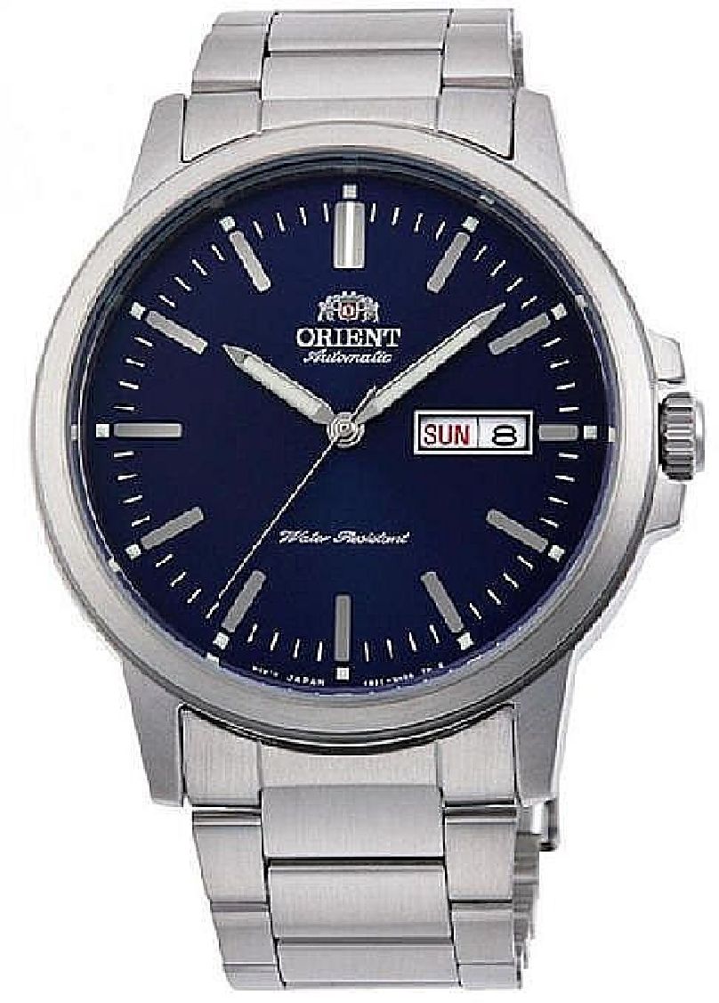 Men's Orient Automatic Stainless Steel Day-Date Watch RA-AA0C02L19B RA-AA0C02L39B