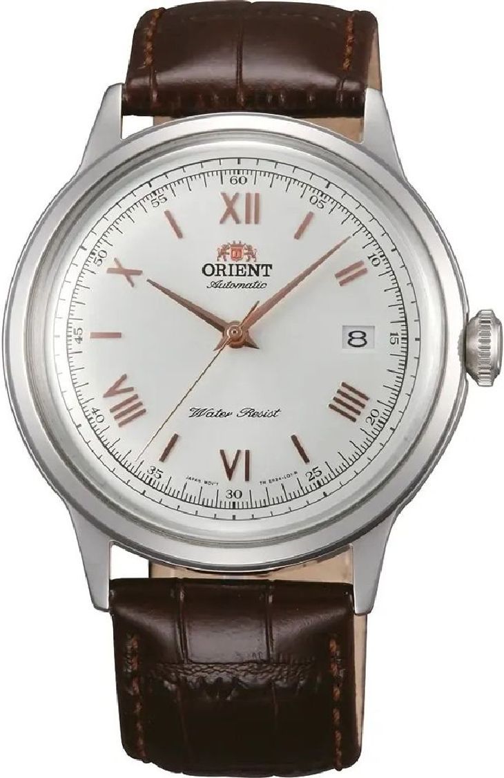 Men's Orient Bambino Automatic Leather Strap Watch AC00008W TAC00008W0