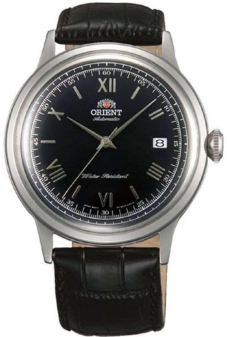 Men's Orient Bambino Automatic Leather Strap Watch AC0000AB