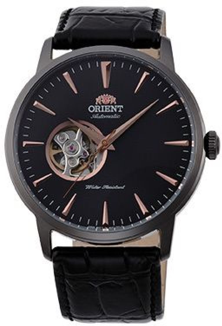 Men's Orient Contemporary Automatic Leather Strap Watch AG02001B