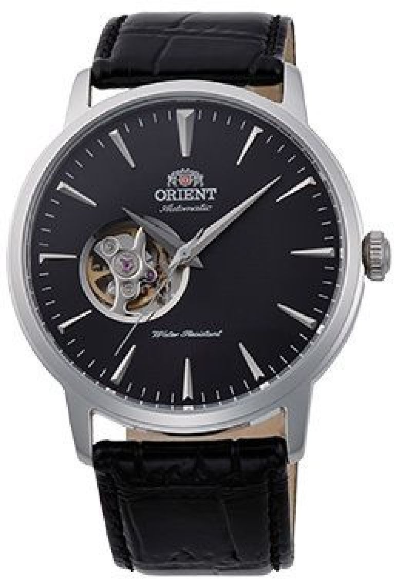 Men's Orient Contemporary Automatic Leather Strap Watch AG02004B