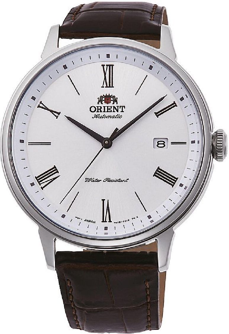 Men's Orient Contemporary Classic Automatic Leather Strap Watch RA-AC0J06S10B