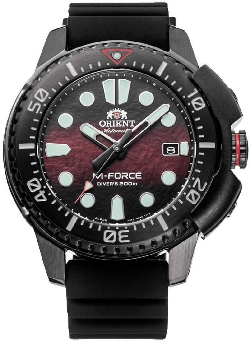 Men's Orient M-FORCE AC0L LE Diver's Blue Dial Watch RA-AC0L09R00B