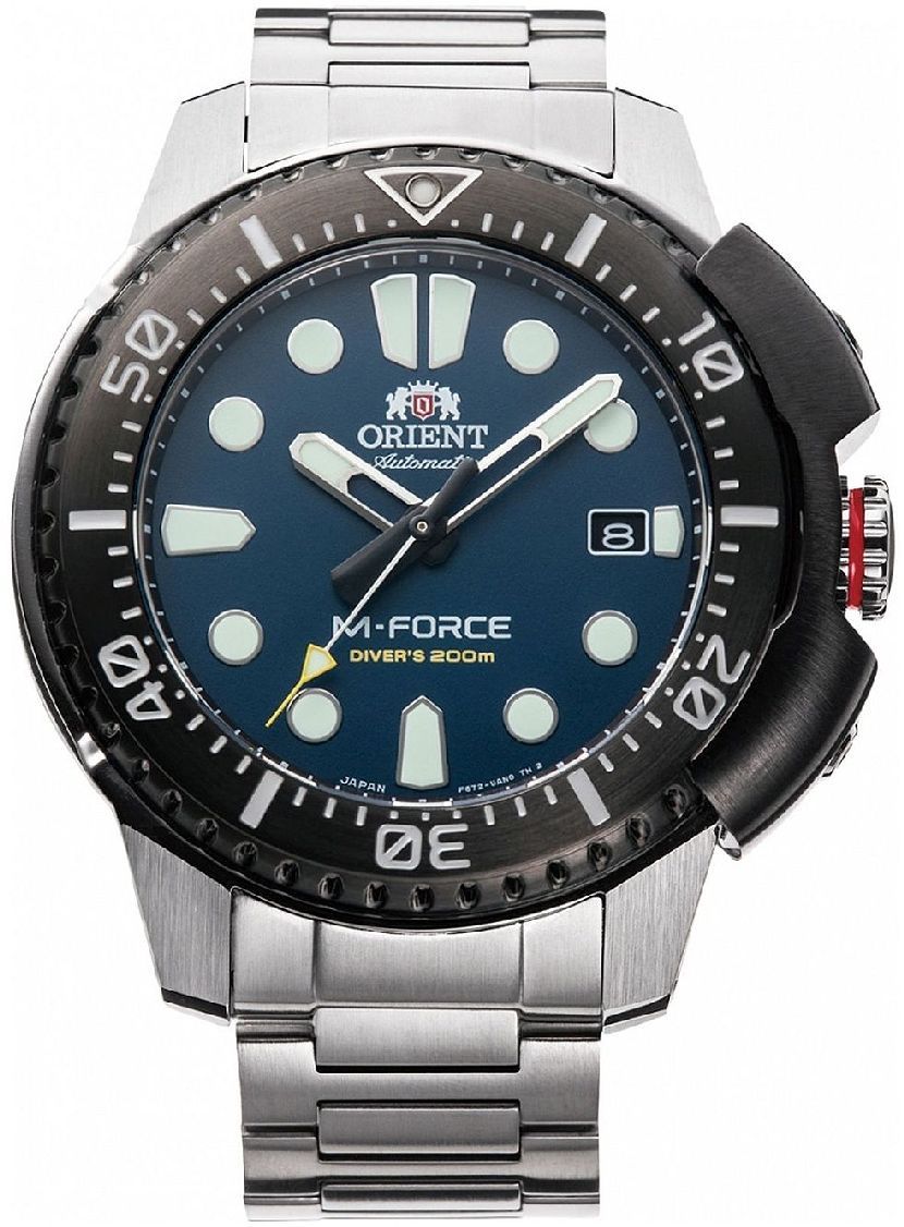 Men's Orient M-FORCE Automatic Diver's Watch RA-AC0L07L00B