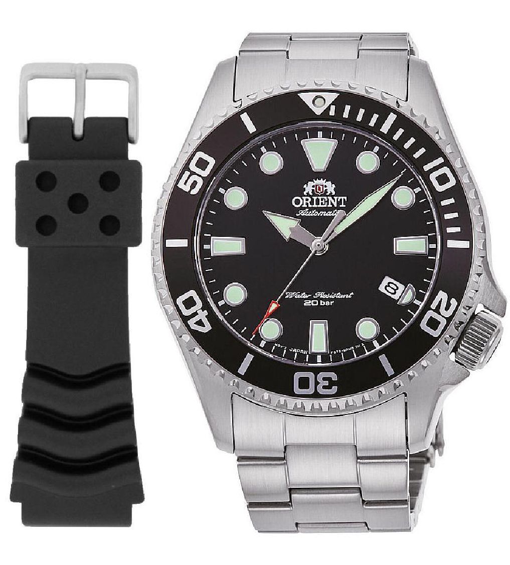 Men's Orient Triton Diver's Automatic Sapphire Crystal Watch RA-AC0K01B10B