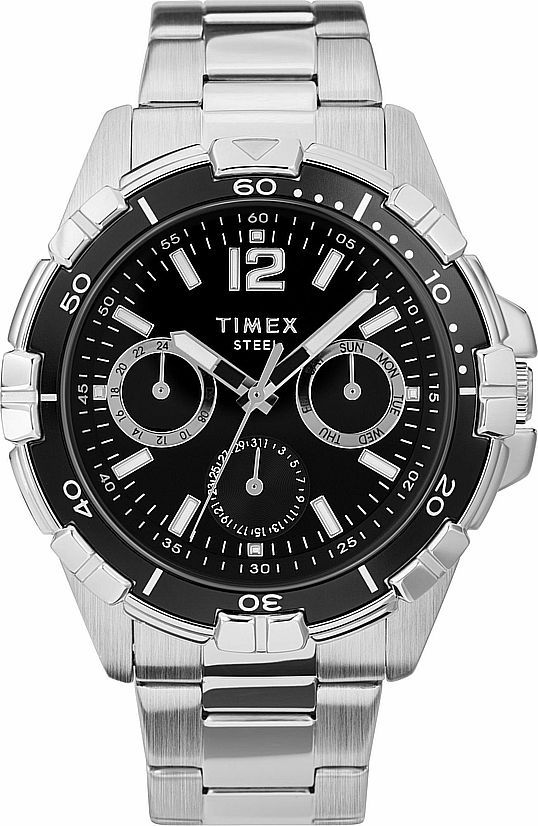 Men's Timex Classic Stainless Steel Multifunction Watch TW2U70400