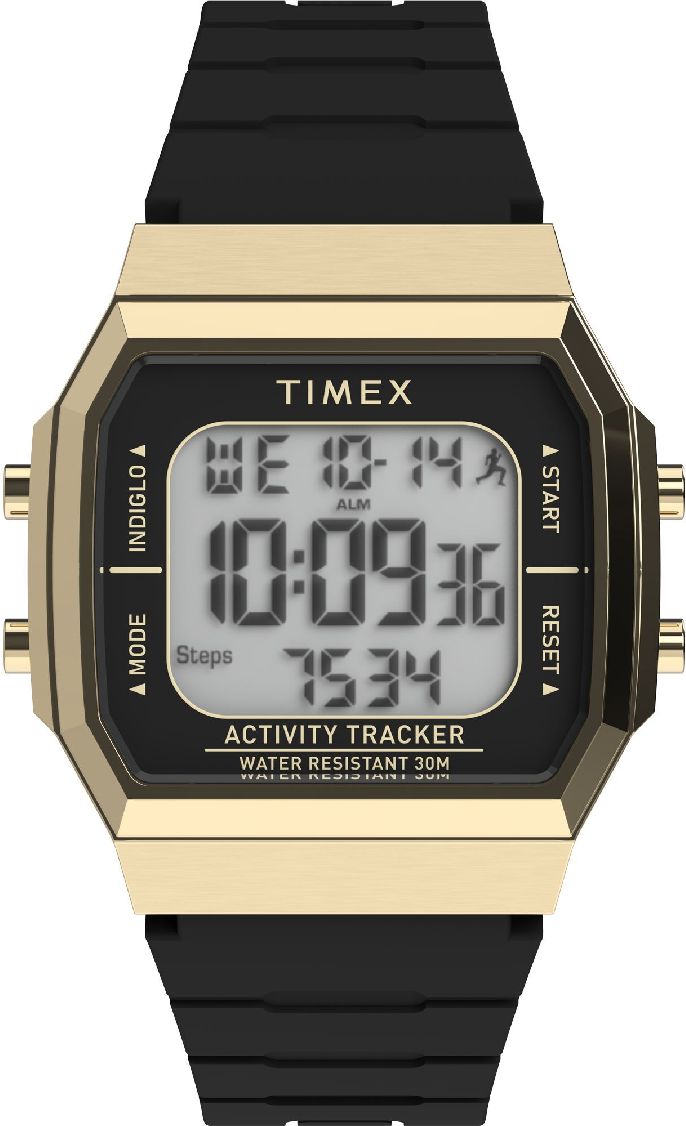 Men's Timex Digital Sport Other 40mm Black Strap Watch TW5M60900
