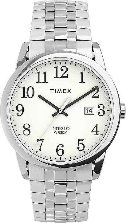 Men's Timex Easy Reader White Dial Watch TW2V40000