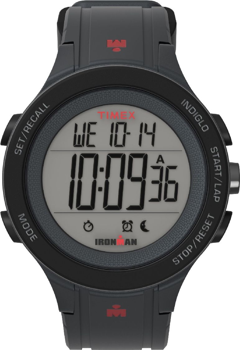 Men's Timex Ironman Digital Chronograph 42mm Silicone Band Watch TW5M48900