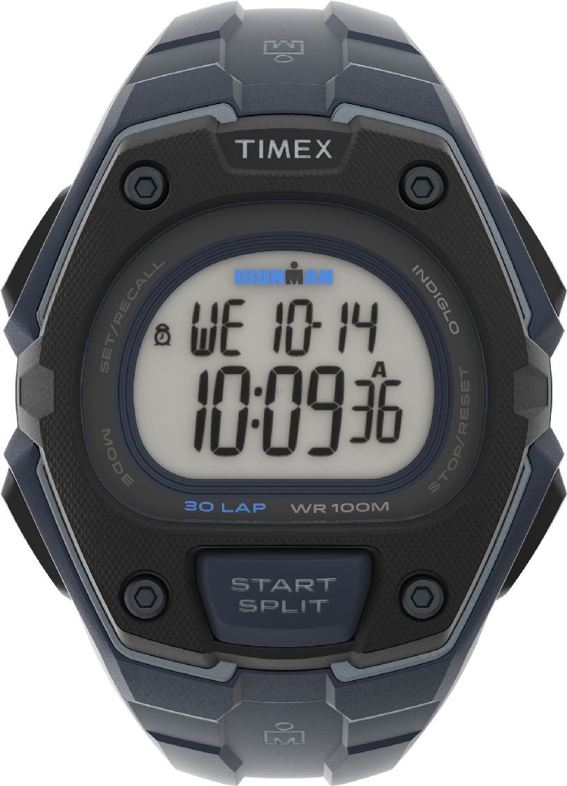 Men's Timex Ironman Digital Chronograph 45mm Resin Band Watch TW5M48400