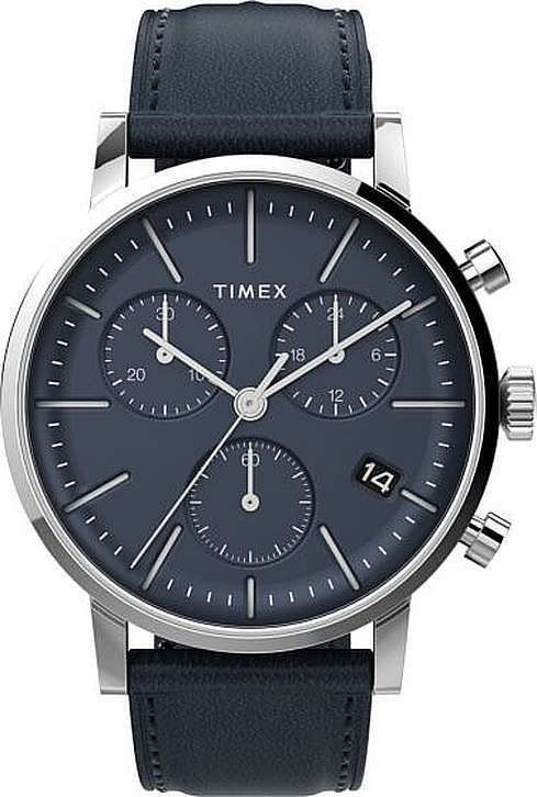 Men's Timex Midtown Chronograph Blue Dial Watch TW2V36800