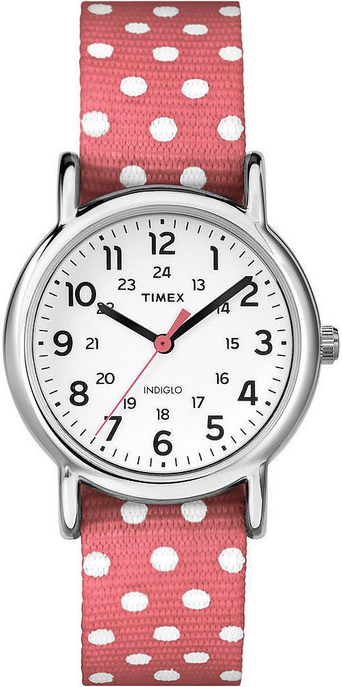 Women's Timex Weekender Dots Small Reversible Strap Watch TW2P65600