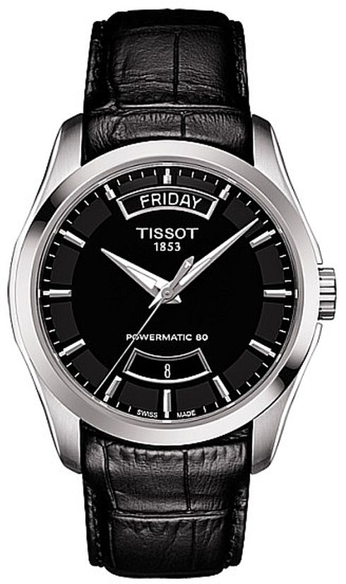 Men's Tissot 1853 Couturier Powermatic 80 Swiss Automatic Watch T0354071605102